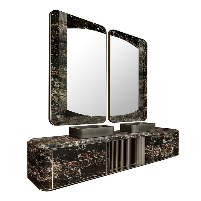 Комплект мебели с раковиной Melbuk Marylebone sink cabinet - фото-1 | interior market