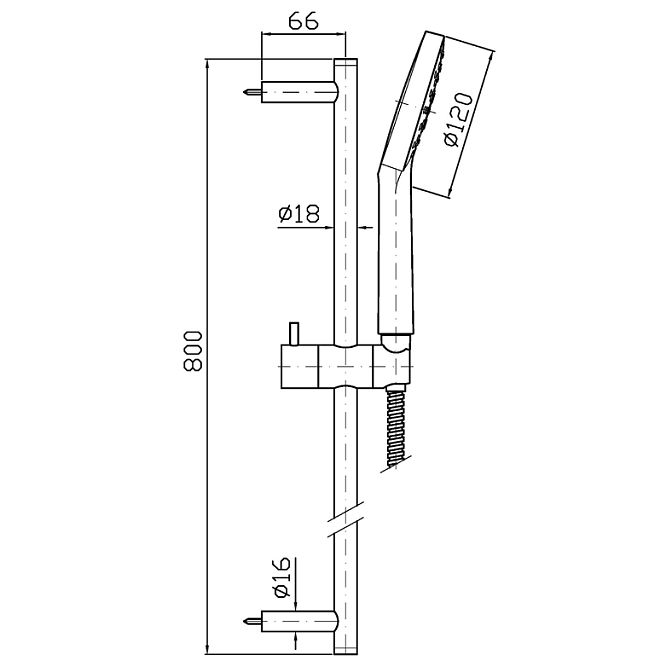 Душевая стойка Zucchetti Shower - фото-2 | interior market