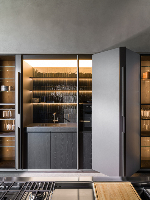 Кухонный шкаф-колонна Molteni Operating Column 2.0 - фото-2 | interior market