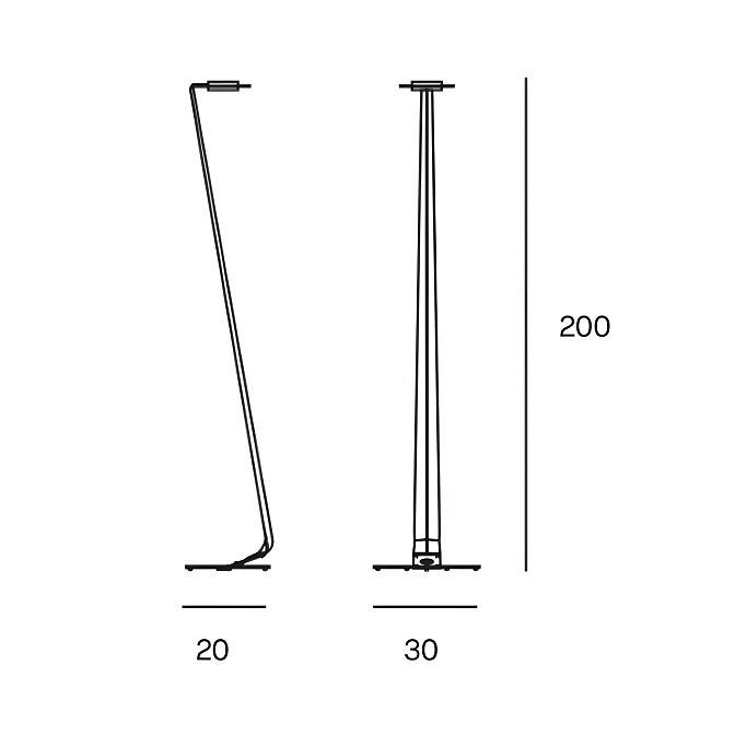 Торшер  Lumen Center Swan - фото-2 | interior market