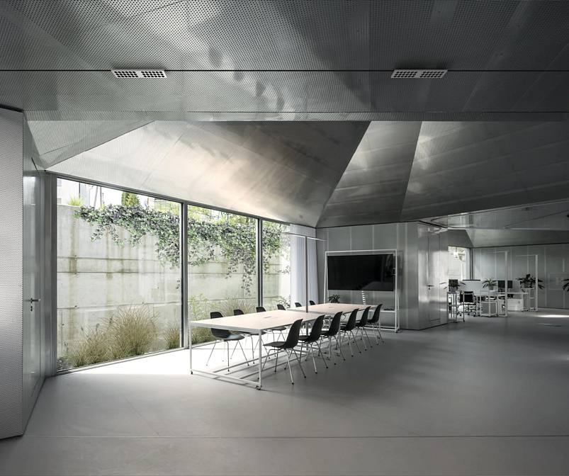 Потолочный светильник  Flos Workmates In-Track Large - фото-2 | interior market