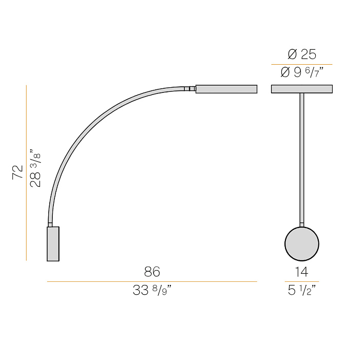 Бра Panzeri DIP - фото-4 | interior market