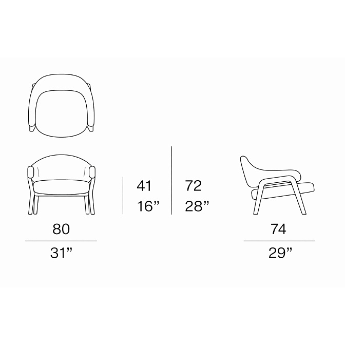 Кресло для улицы Paola lenti SABRINA - фото-4 | interior market