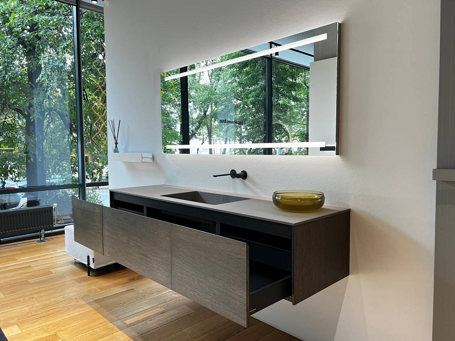 Комплект мебели с раковиной Antonio Lupi PIANA - фото-2 | interior market Комплект мебели с раковиной Antonio Lupi PIANA - фото-2 | interior market