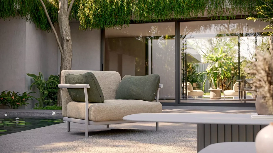 Кофейный столик для улицы Manutti Nami - фото-2 | interior market