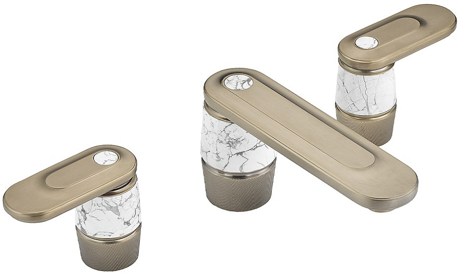 Смеситель для раковины THG Corvair howlite - фото-1 | interior market
