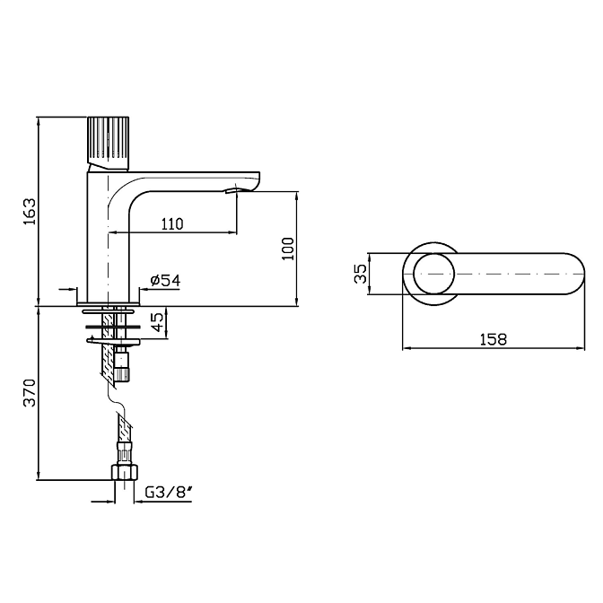 Смеситель для раковины Zucchetti  - фото-2 | interior market
