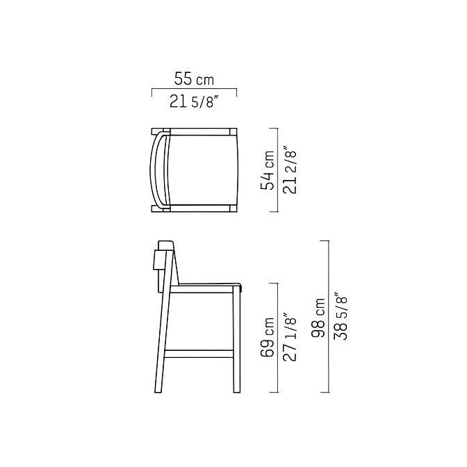 Барный стул Studio Piet Boon WIETSE - фото-6 | interior market