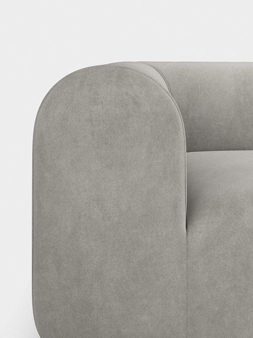 Модульный диван Tom Dixon Plump Left Arm & Right Facing Chaise Longue Modular Sofa - фото-3 | interior market