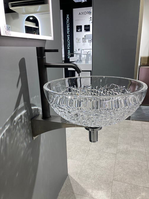Раковина  Glass Design Ice round - фото-2 | interior market