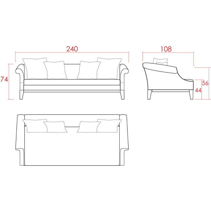 Диван JNL ELLIOT - фото-3 | interior market
