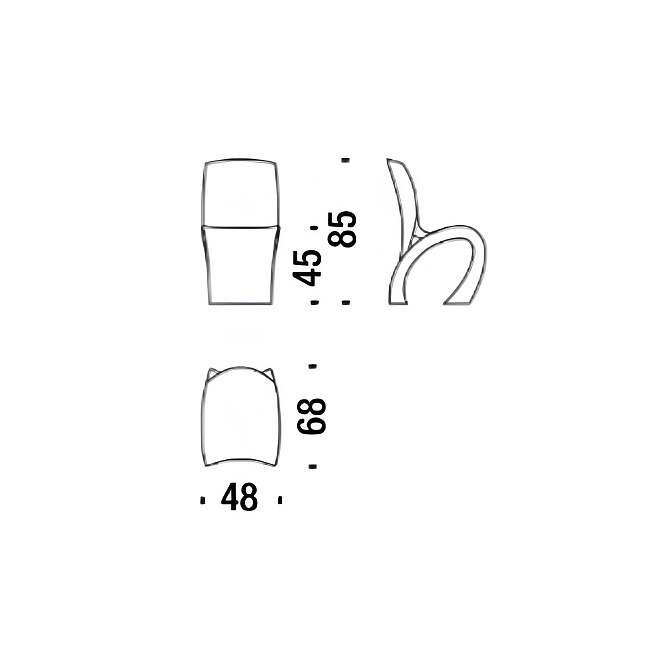 Стул Moroso 3Skin Soft - фото-3 | interior market