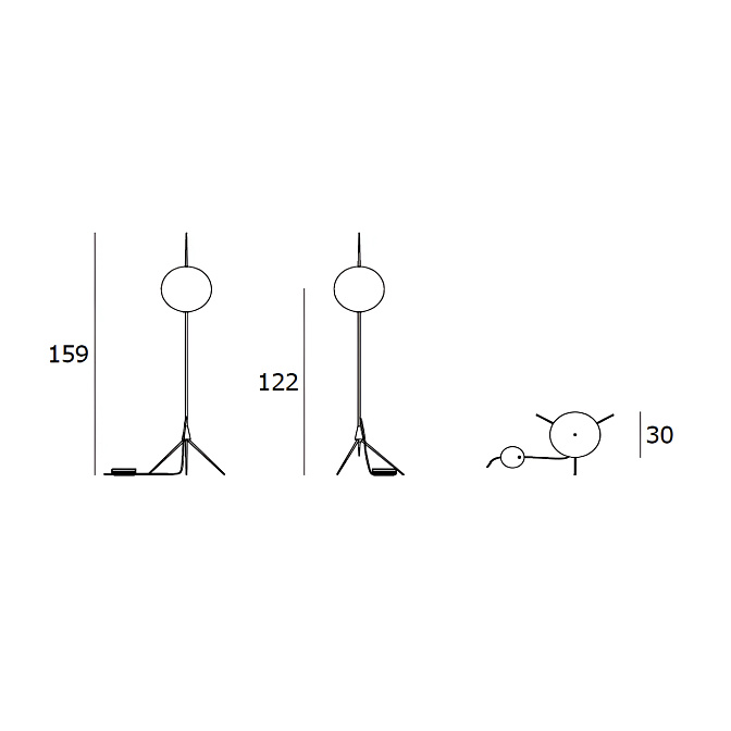 Торшер  Living Divani Ad-astra - фото-3 | interior market