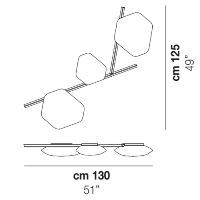 Бра Vistosi modulor - фото-3 | interior market