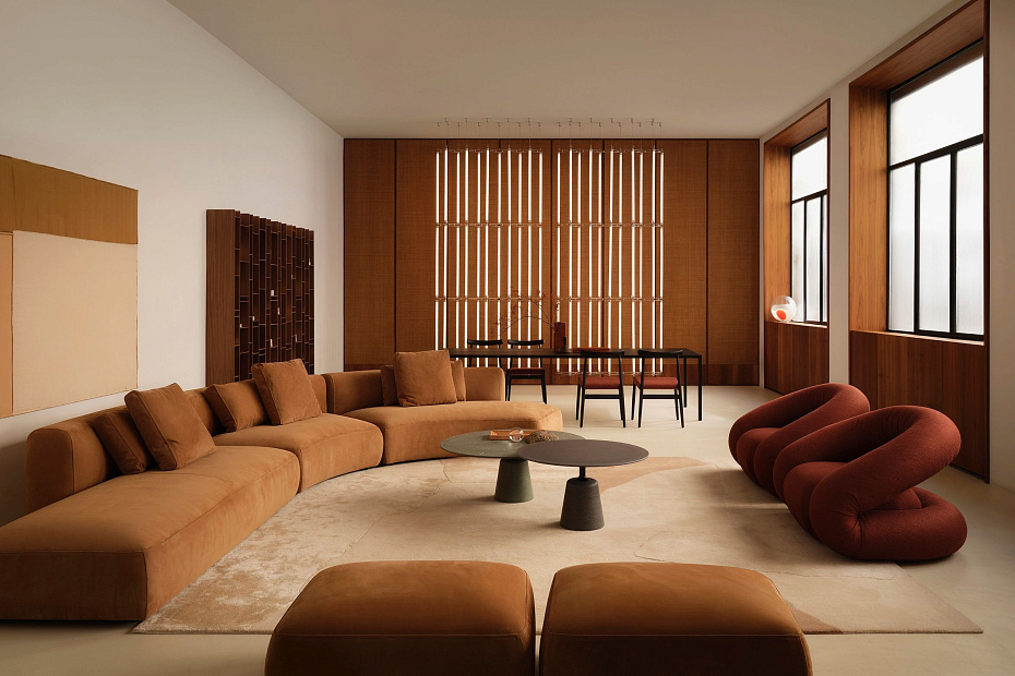 Модульный диван MDF Italia Cosy Curve - фото-2 | interior market