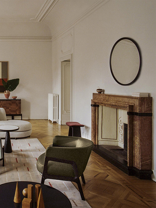 Зеркало Poltrona frau Duo - фото-4 | interior market