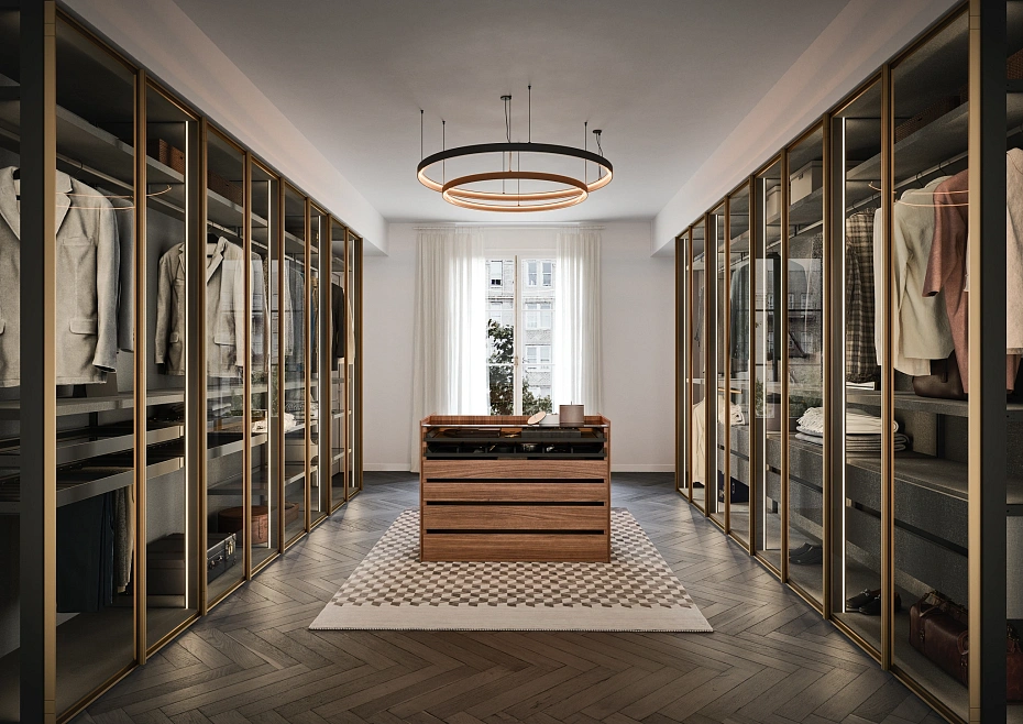 Островная гардеробная Novamobili Aristotele - фото-8 | interior market