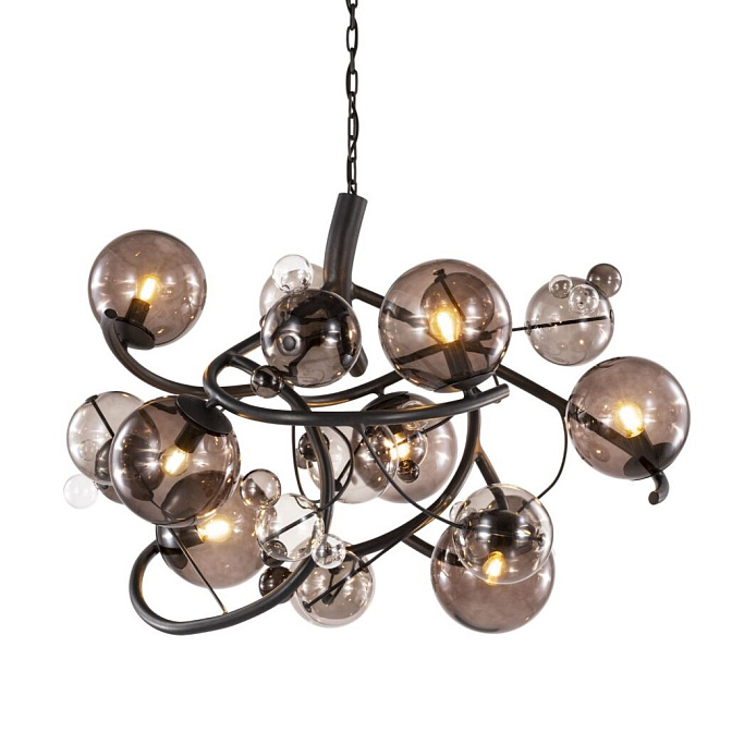 Потолочный светильник  Brand Van Egmond Bubbles Twilight Chandelier Round - фото-1 | interior market