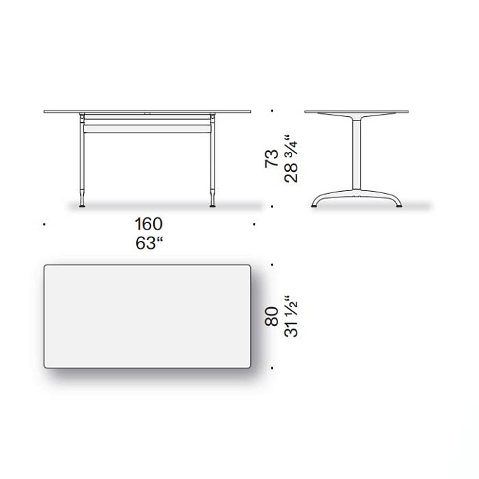 Обеденный стол De Padova Tools - фото-4 | interior market