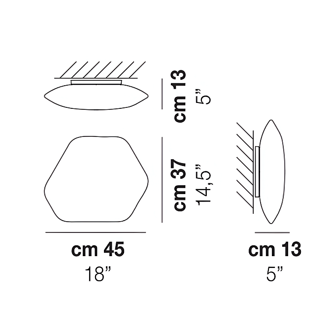 Потолочный светильник  Vistosi modulor - фото-3 | interior market