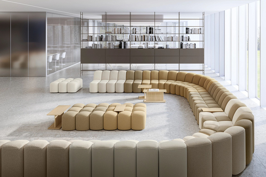 Модульный стеллаж Minima MDF Italia - фото-3 | interior market