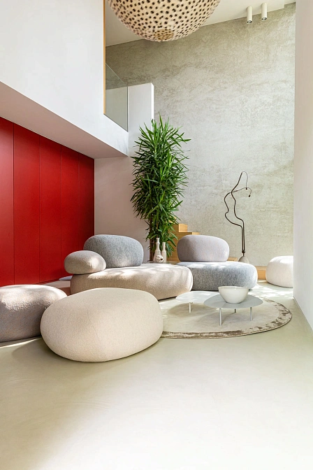 Модульный диван Moroso Pebble Rubble - фото-3 | interior market