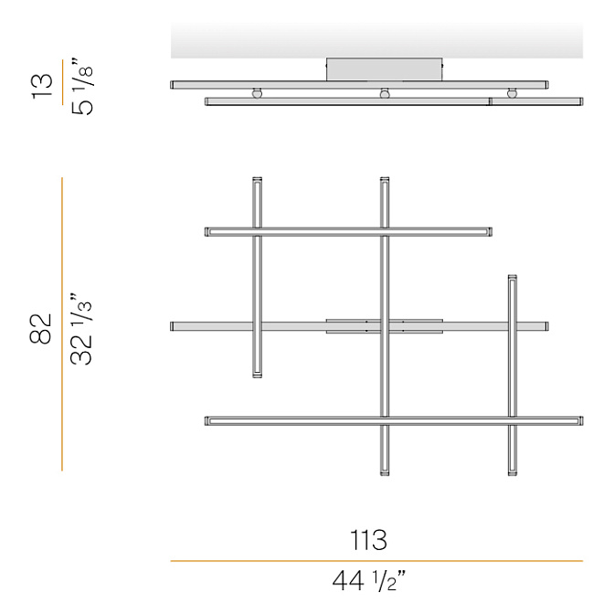 Потолочный светильник  Panzeri Hilow - фото-4 | interior market