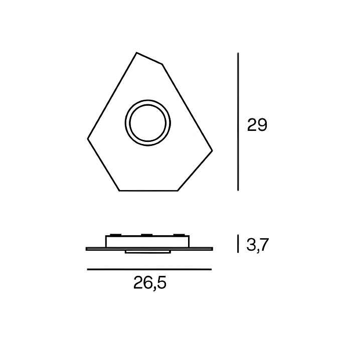 Потолочный светильник  Lumen Center DOMINO - фото-3 | interior market