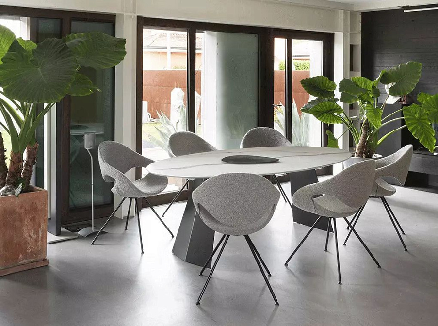 Обеденный стол Tonon Steel Table - фото-5 | interior market