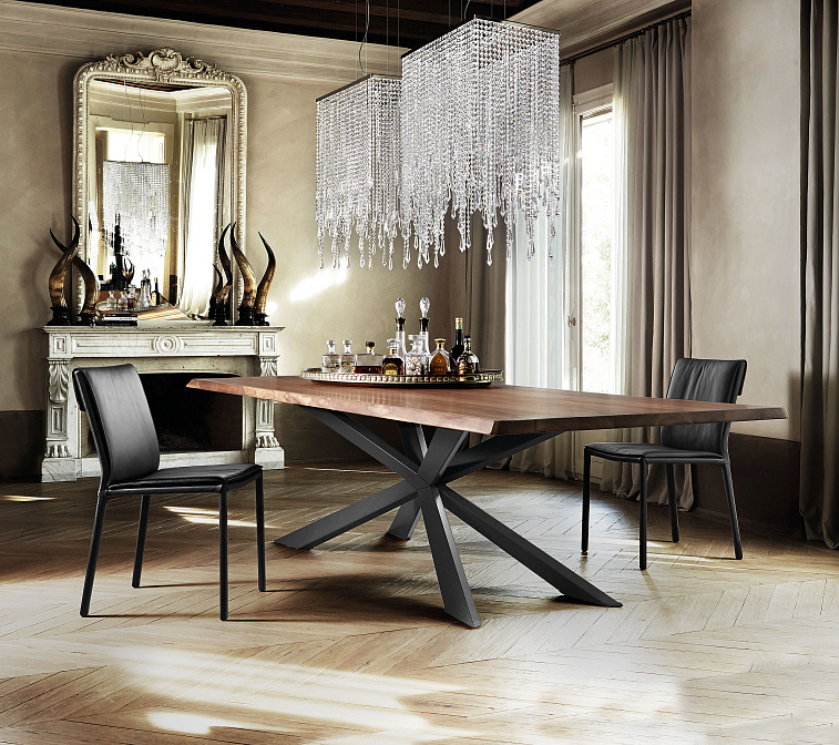 Обеденный стол Cattelan Italia Spyder wood - фото-2 | interior market