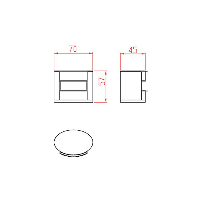 Прикроватная тумба JNL Maïa - фото-2 | interior market
