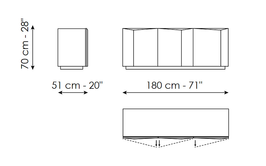 Комод Bonaldo Bernois - фото-4 | interior market