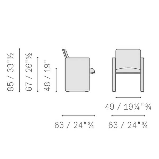 Кресло Poltrona frau THF - фото-2 | interior market Кресло Poltrona frau THF - фото-2 | interior market