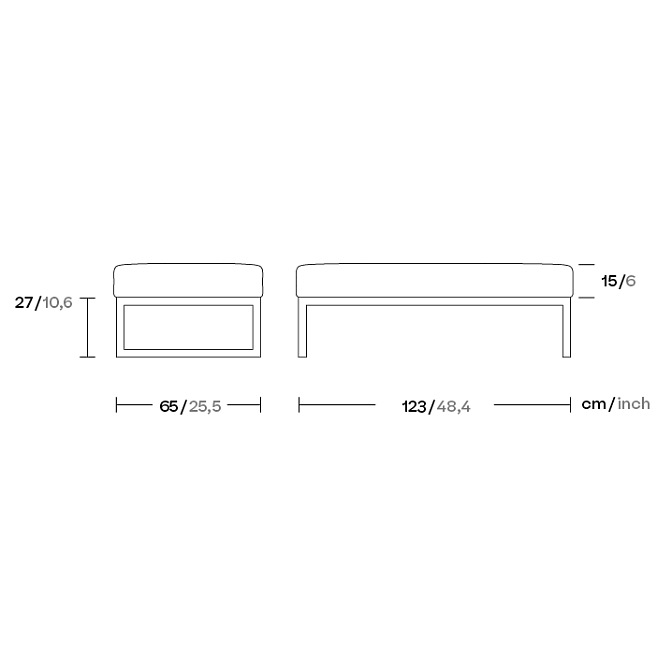 Банкетка Kettal Landscape - фото-2 | interior market Банкетка Kettal Landscape - фото-2 | interior market