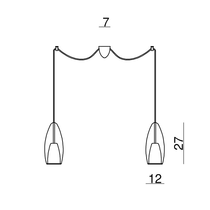 Потолочный светильник  CANGINI&TUCCI Flute - фото-3 | interior market