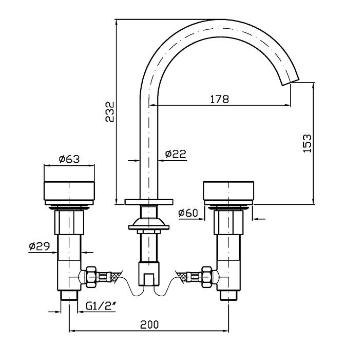 Смеситель для раковины Zucchetti  - фото-2 | interior market