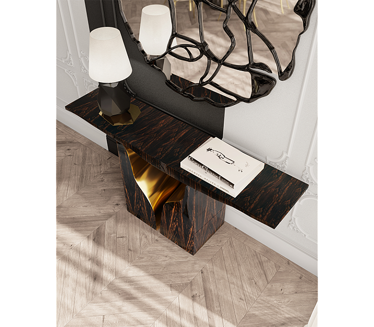 Зеркало интерьерное Boca do Lobo Glance Black Mirror - фото-6 | interior market