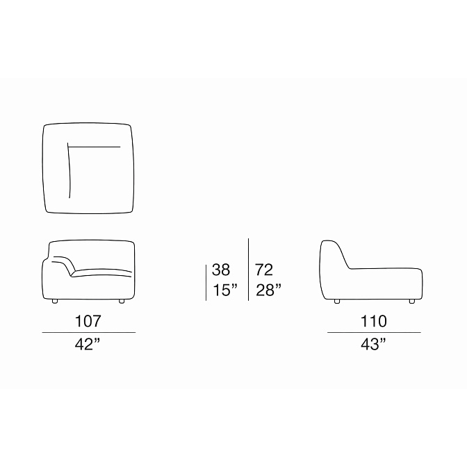 Модульный диван Paola lenti WELCOME - фото-6 | interior market