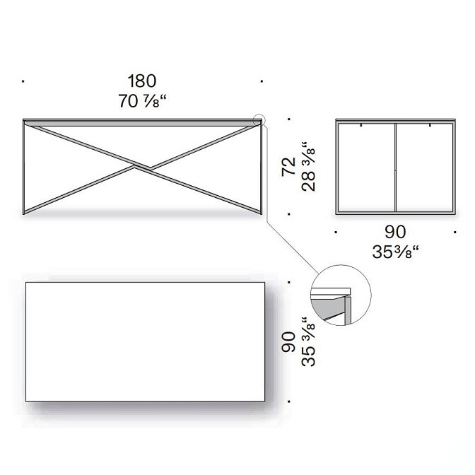 Стол De Padova T.T.A. - фото-5 | interior market