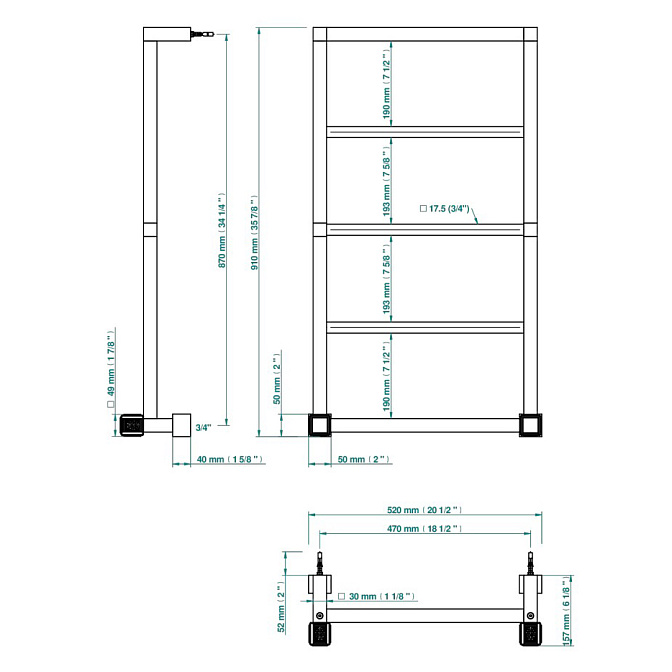 Полотенцесушитель THG Metropolis - фото-2 | interior market