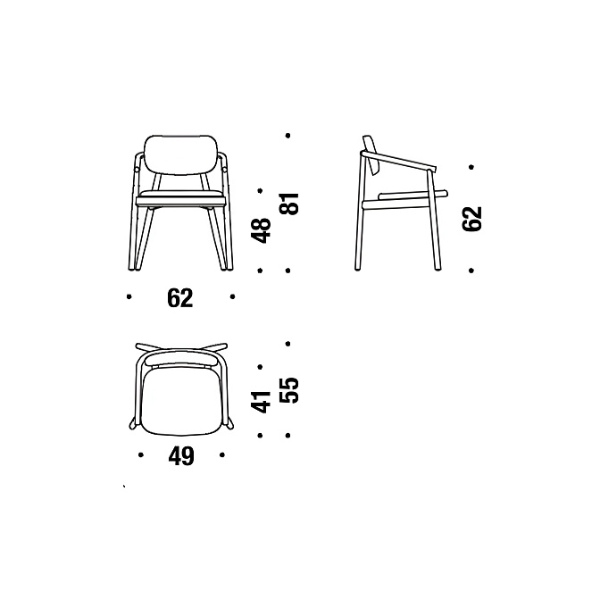 Стул Moroso Klara - фото-2 | interior market