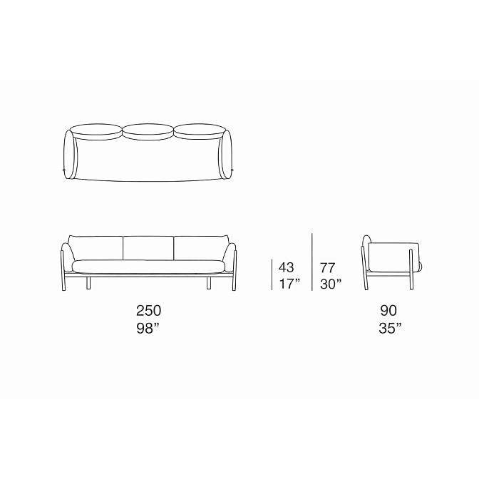 Диван Paola lenti Tapio - фото-4 | interior market