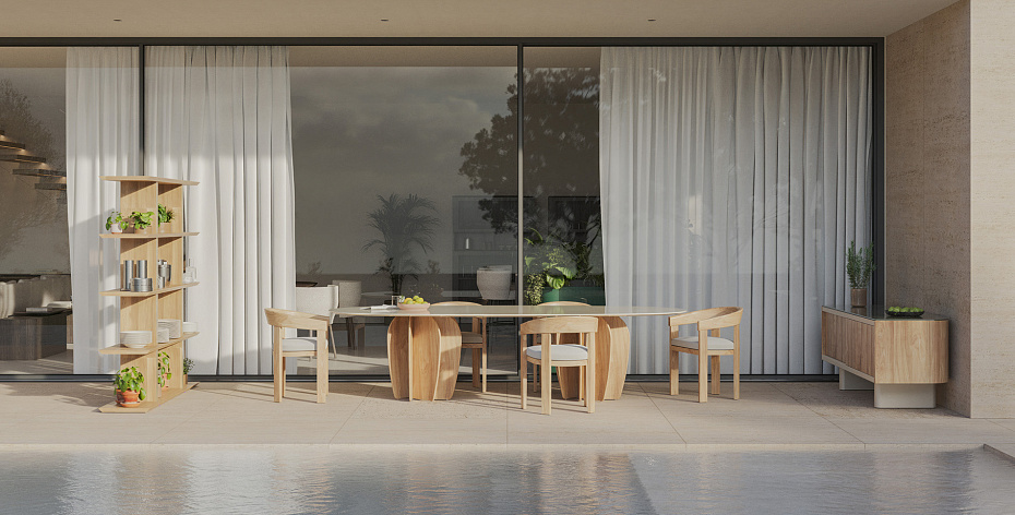 Обеденный стол PUNT CORAL - фото-2 | interior market