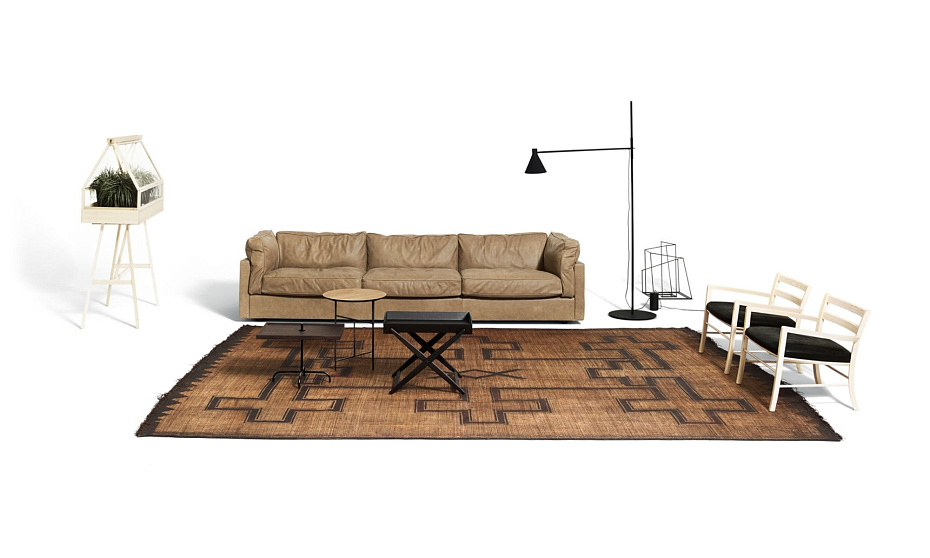 Диван с подлокотниками De Padova SQUARE GROUND - фото-2 | interior market