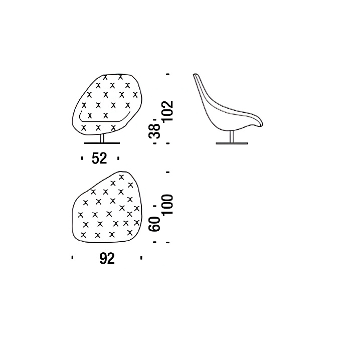 Кресло Moroso Bohemian - фото-4 | interior market