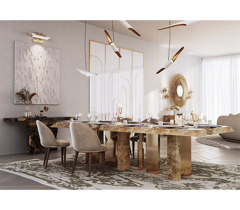 Обеденный стол Boca do Lobo Empire Poplar Dining Table - фото-3 | interior market