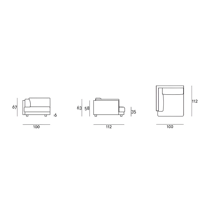 Модульный диван Living Divani Family Lounge - фото-4 | interior market