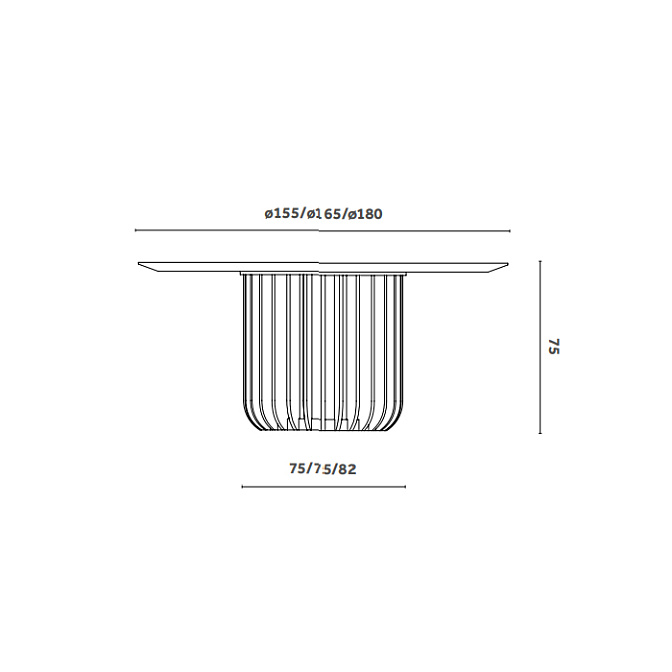 Обеденный стол Miniforms Juice - фото-3 | interior market