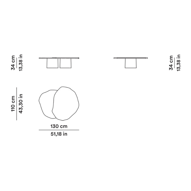 Кофейный столик Tacchini Brut - фото-4 | interior market Кофейный столик Tacchini Brut - фото-4 | interior market