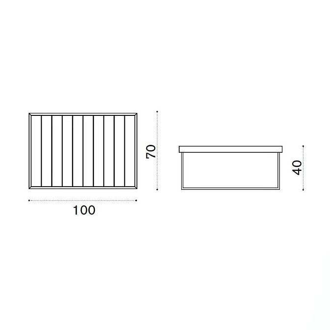 Журнальный столик Ethimo Allaperto Mountain Etwick - фото-3 | interior market